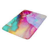 Tapis De Bain Design moderne en marbre Abstrait (Angle)