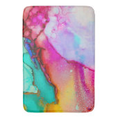 Tapis De Bain Design moderne en marbre Abstrait (devant Vertical)