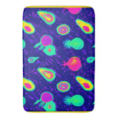 Tapis De Bain Design Motif de fruits de néon vibreux (devant Vertical)