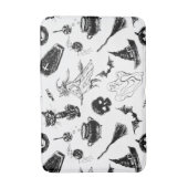 Tapis De Bain Design motif d'Halloween (Devant (Vertical))