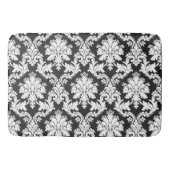 TAPIS DE BAIN DESIGN NOIR ET BLANC (Devant)