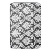 TAPIS DE BAIN DESIGN NOIR ET BLANC (devant Vertical)
