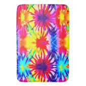 TAPIS DE BAIN DESIGN SPLASH COLORÉ MODERNE CRAVATE-DYE (devant Vertical)