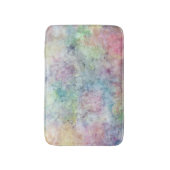 Tapis De Bain dessin abstrait de carte blanche d'aquarelle (Devant (Vertical))