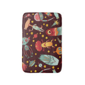 Tapis De Bain Dessin Alien : Espace Vintage (Devant (Vertical))