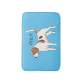 Tapis De Bain dessin animé de chien beagle (Devant (Vertical))