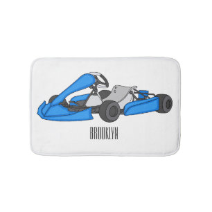Tapis De Bain dessin animé de Kart racing