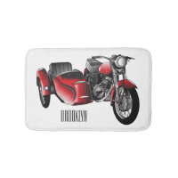 dessin animé de la moto Sidecar