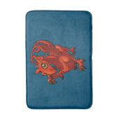 Tapis De Bain Dessin animé de Rampant Petit Welsh (Devant (Vertical))