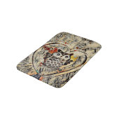 Tapis De Bain Dessin de hibou (Angle)