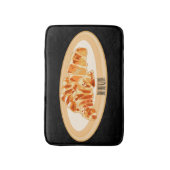 Tapis De Bain Dessin du Croissant (Devant (Vertical))