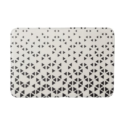 Tapis De Bain Dessin géométrique abstrait (Devant)