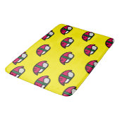 Tapis De Bain Dessin Kawaii Sushi, Riz de Poisson et Mat d'Algue (Angle)