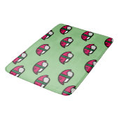 Tapis De Bain Dessin Kawaii Sushi, Riz de Poisson et Mat d'Algue (Angle)
