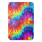 TAPIS DE BAIN DESSIN MODERNE DYNAMIQUE TIE-DYE (devant Vertical)