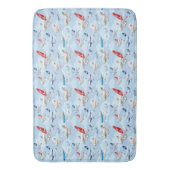 Tapis De Bain Dessin motif sans couture pour avions commerciaux (devant Vertical)