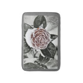 Tapis De Bain Dessin Rose de neige congelée (Devant (Vertical))