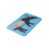 Tapis De Bain Dessin sur Tapir (Angle)