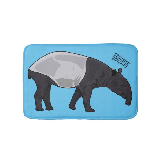 Tapis De Bain Dessin sur Tapir (Devant)