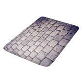 Tapis De Bain Détail de rue pavée, Horizontal (Angle)