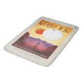 Tapis De Bain Détendez-vous sur Kepler 16b annonce de vacances t (Angle)