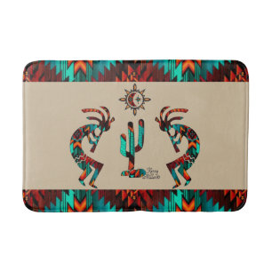 Tapis De Bain Deux bains de vapeur Kokopelli Sud-Ouest