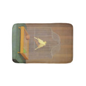 Tapis De Bain Deux Canaries en cage (par Antonio Donghi) (Devant)