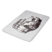 Tapis De Bain Deux Chevaux (Angle)