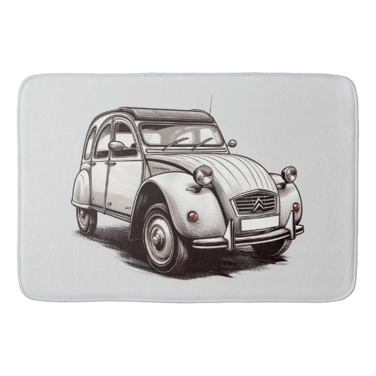 Tapis De Bain Deux Chevaux (Devant)