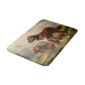 Tapis De Bain Deux chiens vigilants (Angle)