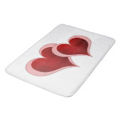 Tapis De Bain Deux coeurs (Angle)