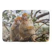 Tapis De Bain Deux Mignons singes (Devant)