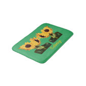 Tapis De Bain Deux Plantes de tournesol Potable Thunder_Cove (Angle)