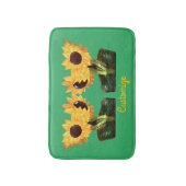 Tapis De Bain Deux Plantes de tournesol Potable Thunder_Cove (Devant (Vertical))