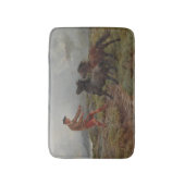 Tapis De Bain Deux Ponts Shetland dans un paysage écossais bruya (Devant (Vertical))