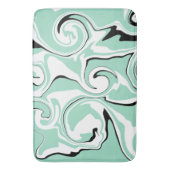 Tapis De Bain Déversement - Vert (menthe) (devant Vertical)