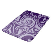 Tapis De Bain Déversement - Violet (Angle)
