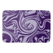 Tapis De Bain Déversement - Violet (Devant)