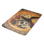 Tapis De Bain Dia De Los Muertos Throw Pillow (Angle)