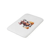 Tapis De Bain Diable Vache mal (Angle)