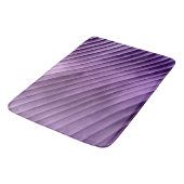 Tapis De Bain Diagonale pourpre feuille (Angle)