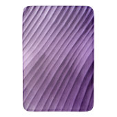 Tapis De Bain Diagonale pourpre feuille (devant Vertical)