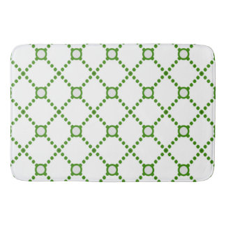 Tapis De Bain Diamant vert moderne
