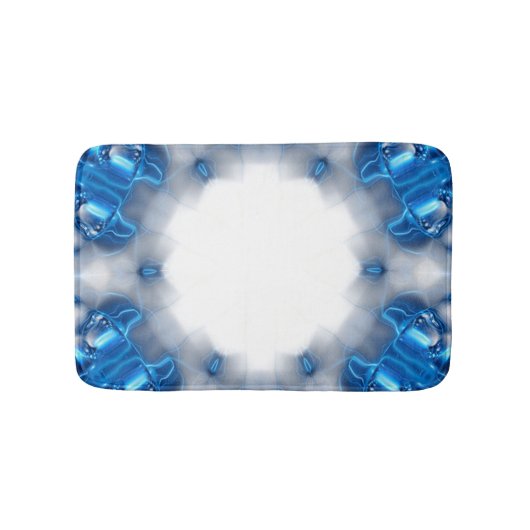 Tapis De Bain Diamants bleus (Devant)