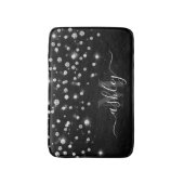 Tapis De Bain Diamants noirs (Devant (Vertical))