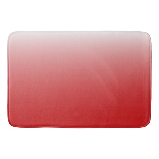 Tapis De Bain Diamètre à deux tons foncé rouge (Devant)