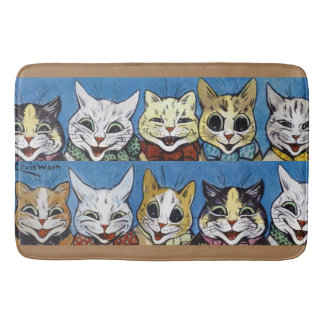 Tapis De Bain Différents Chats Regardent, Louis Wain