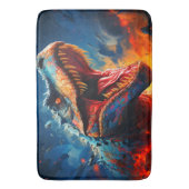 Tapis De Bain Dinosaur effrayant (devant Vertical)