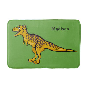 Tapis De Bain Dinosaur personnalisées nom & nattes de bain coule