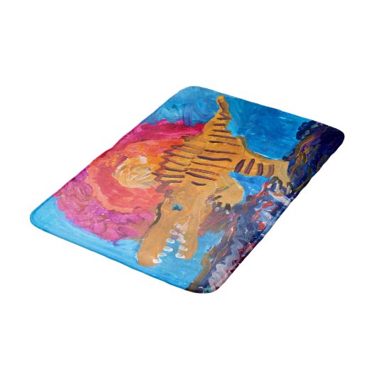 Tapis De Bain Dinosaure (Angle)